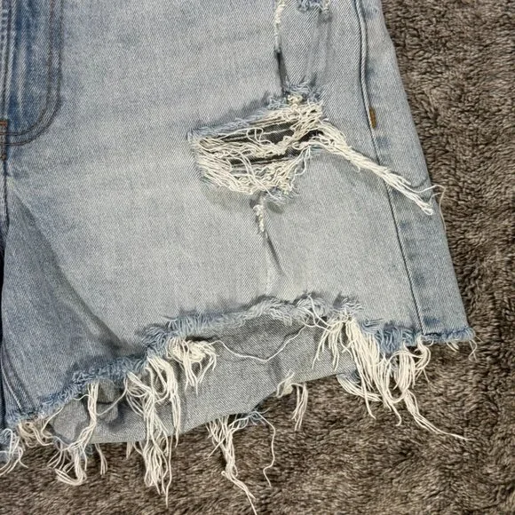 Abercrombie & Fitch High Rise 4" Short Curve Love Sz 8/29 - Picture 2 of 8